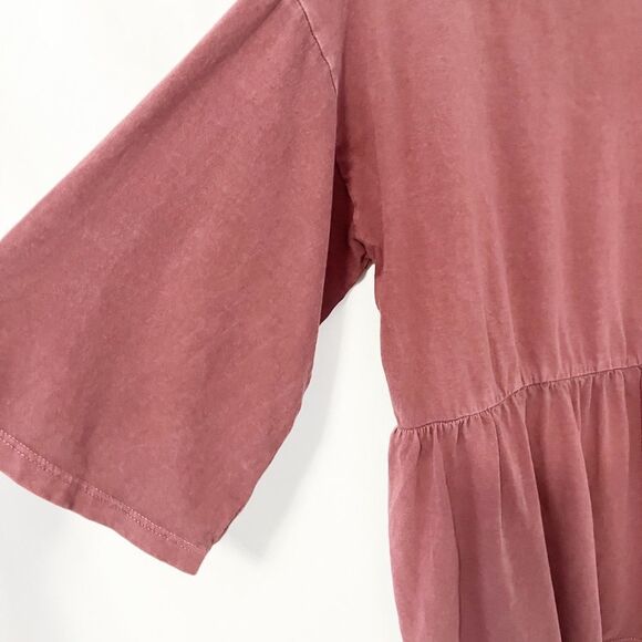 🟢ASOS DESIGN Tall casual smock top in washed purple Size 0 - Picture 5 of 8